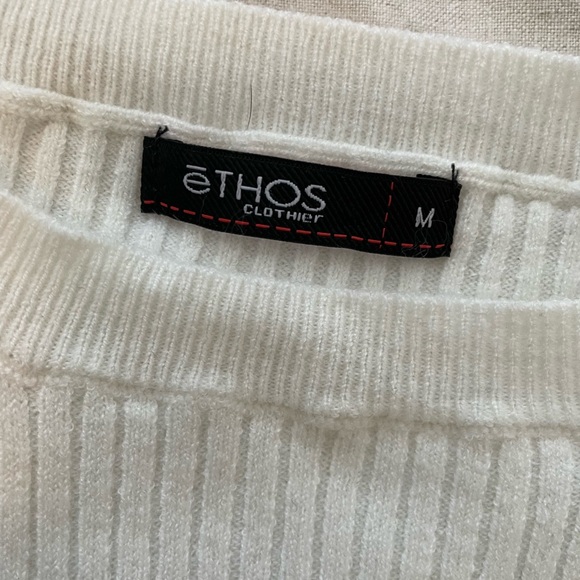 Stretchy crop sweater top - Picture 5 of 5